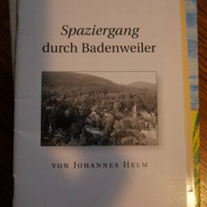 Spaziergan durch Badenweiler