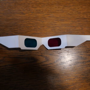 3D-Brille (rot / grün)
