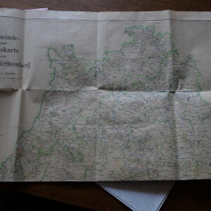 Gemeinde u. Kreiskarte BW