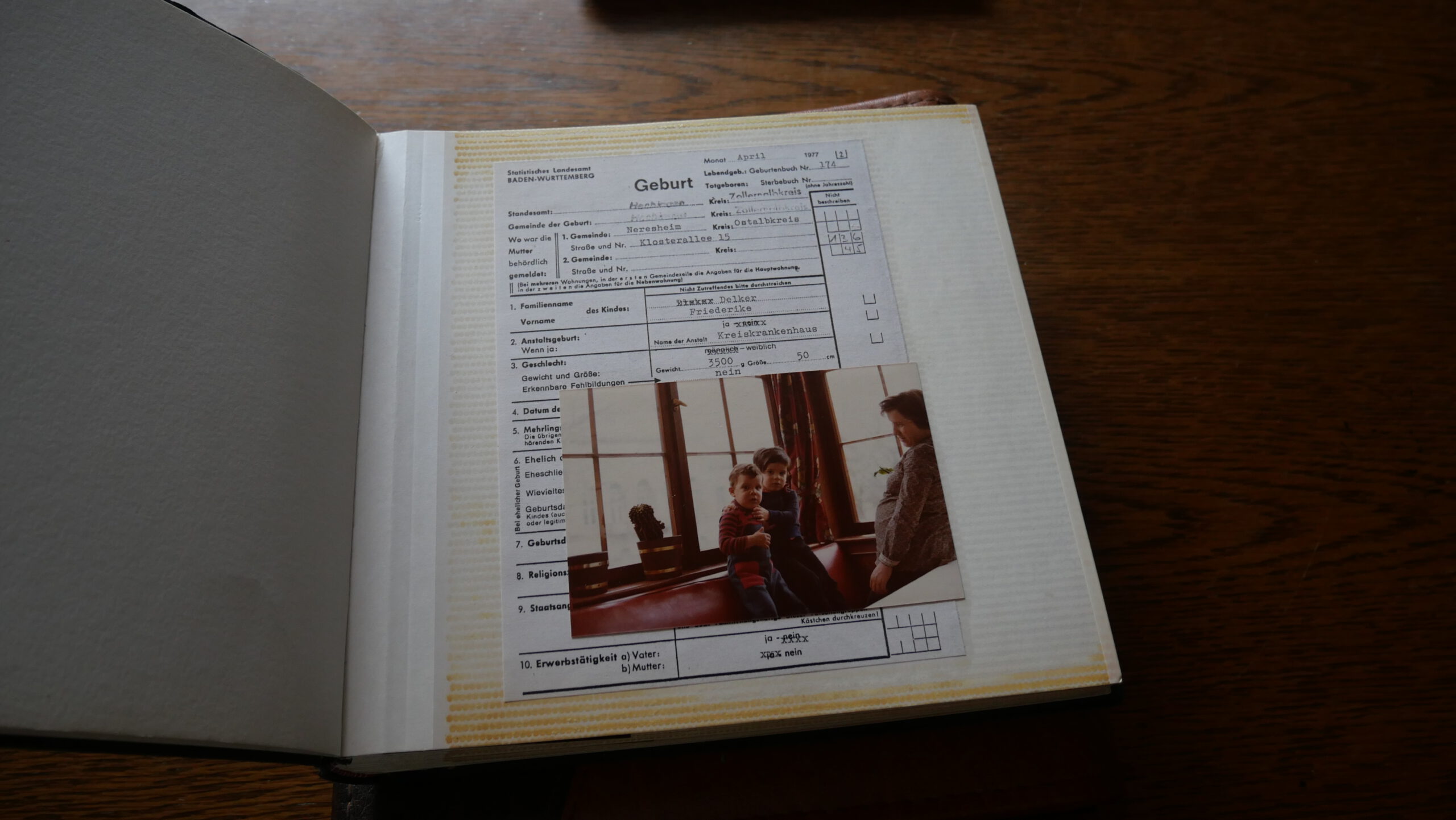 Fotoalbum Geburt Friederike – Bild 2