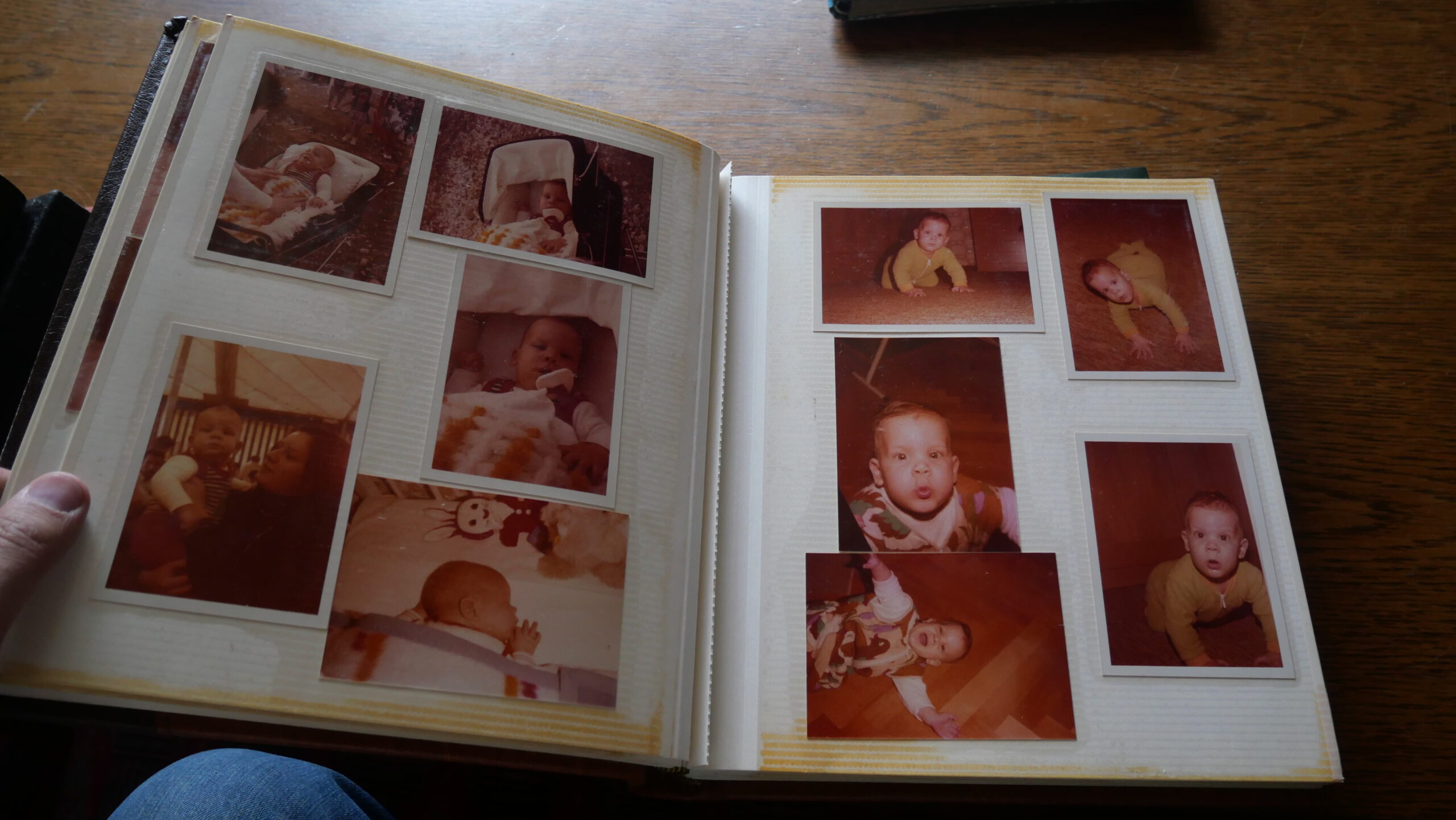 Fotoalbum Geburt Stephan