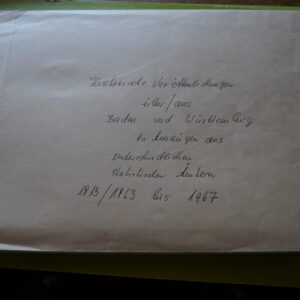 Historische Veröffentlichungen über/aus BW in Auszügen aus unterschiedlichen statistischen Ämtern